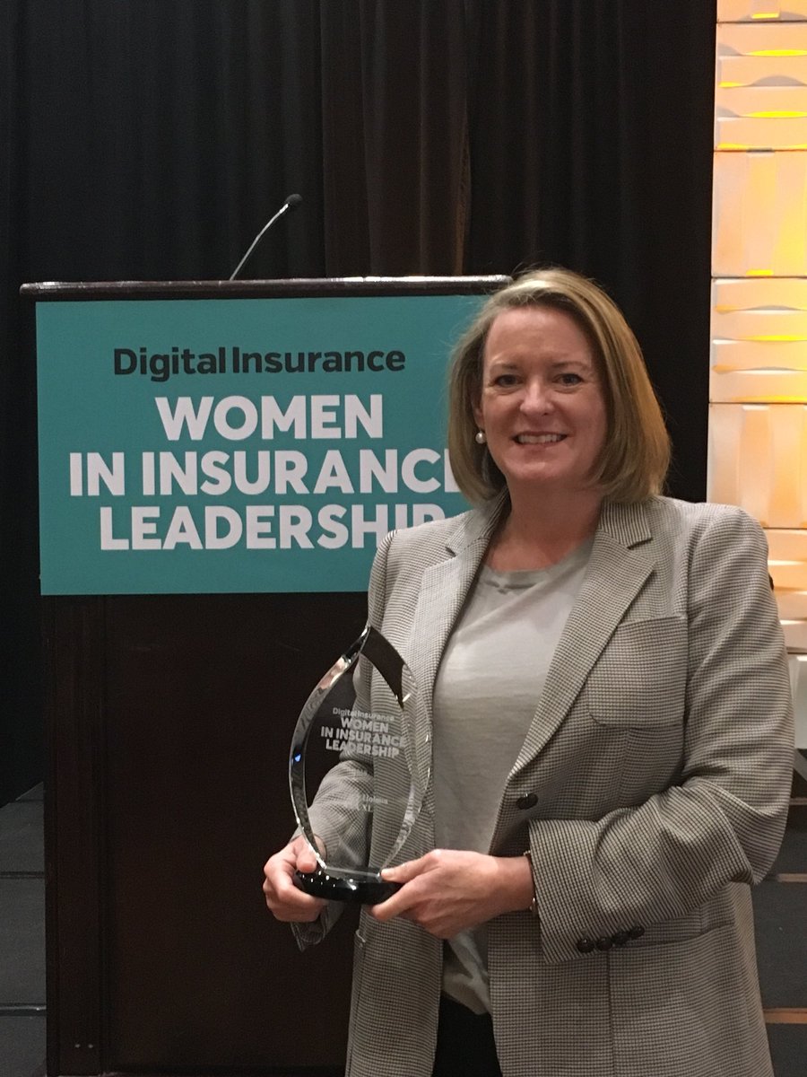 Congrats to <a href="/Kimberlyaholmes/">Kimberly Holmes</a>, Head Strategic Analytics <a href="/AXA_XL/">AXA XL</a>- one of <a href="/_diginsurance/">Digital Insurance</a> 2018 Women in Insurance Leadership! 🍾🎉👏