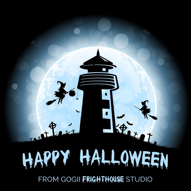 GogiiLighthouse's tweet photo. HAPPY HALLOWEEN!

From your friends at Gogii Lighthouse Studio!  We hope you enjoy Halloween as much as we do and that yours is full of many tricks and treats!

#gogiigames #gogiilighthousestudio #halloween https://t.co/Dw8fhKTNJo
