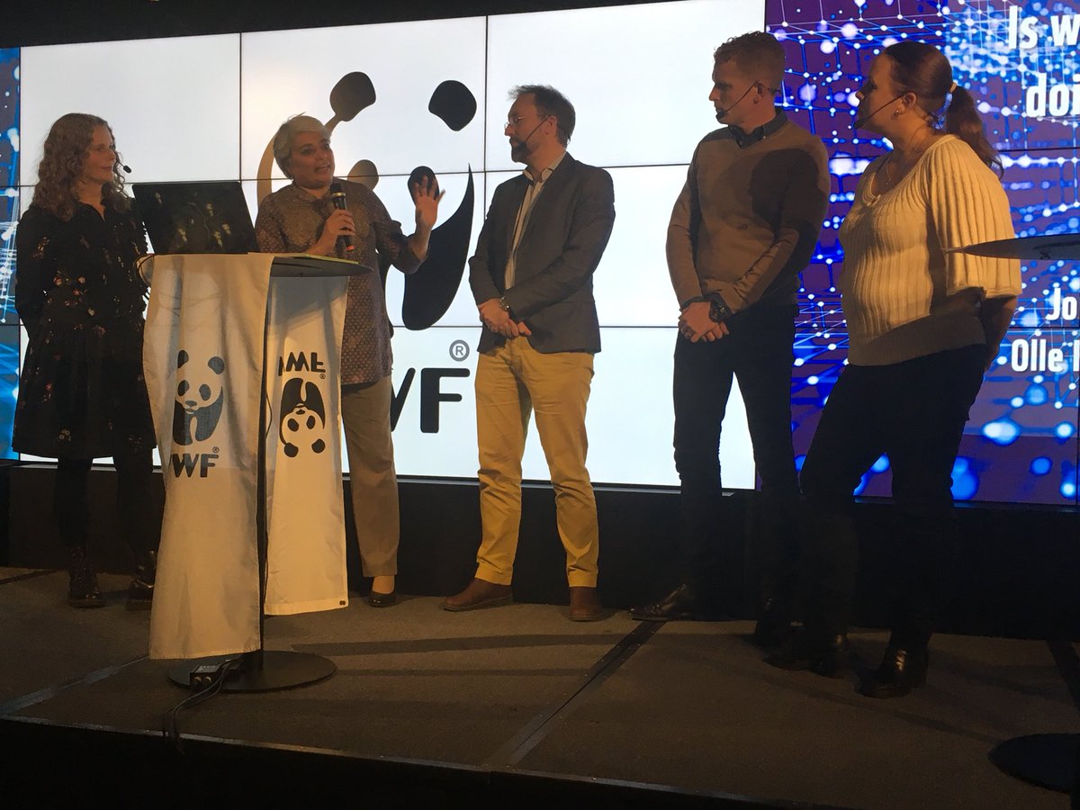 KonigLouise's tweet photo. @WWFSverige #lrf2018 #sdg15 @hm @telgenergi @IKEA Sejal Worah: @WWFINDIA ’We must watch out not t get to cosy in our partnerships to continue pushing the bars’ https://t.co/XS7Tvg7BIo