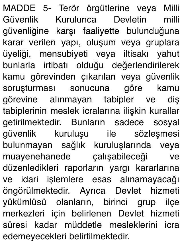 Kaç Saat Oldu?ð on Twitter: "İktidarın, Tıp mezunu olup da güvenlik