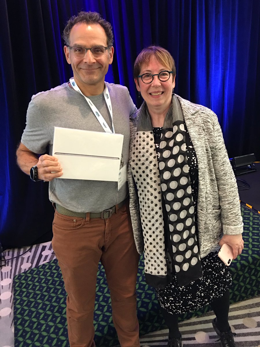 OurEntente's tweet photo. Congratulations to Terry, our iPad draw winner at #CACEcon2018 ! https://t.co/3qYHgnjdK1