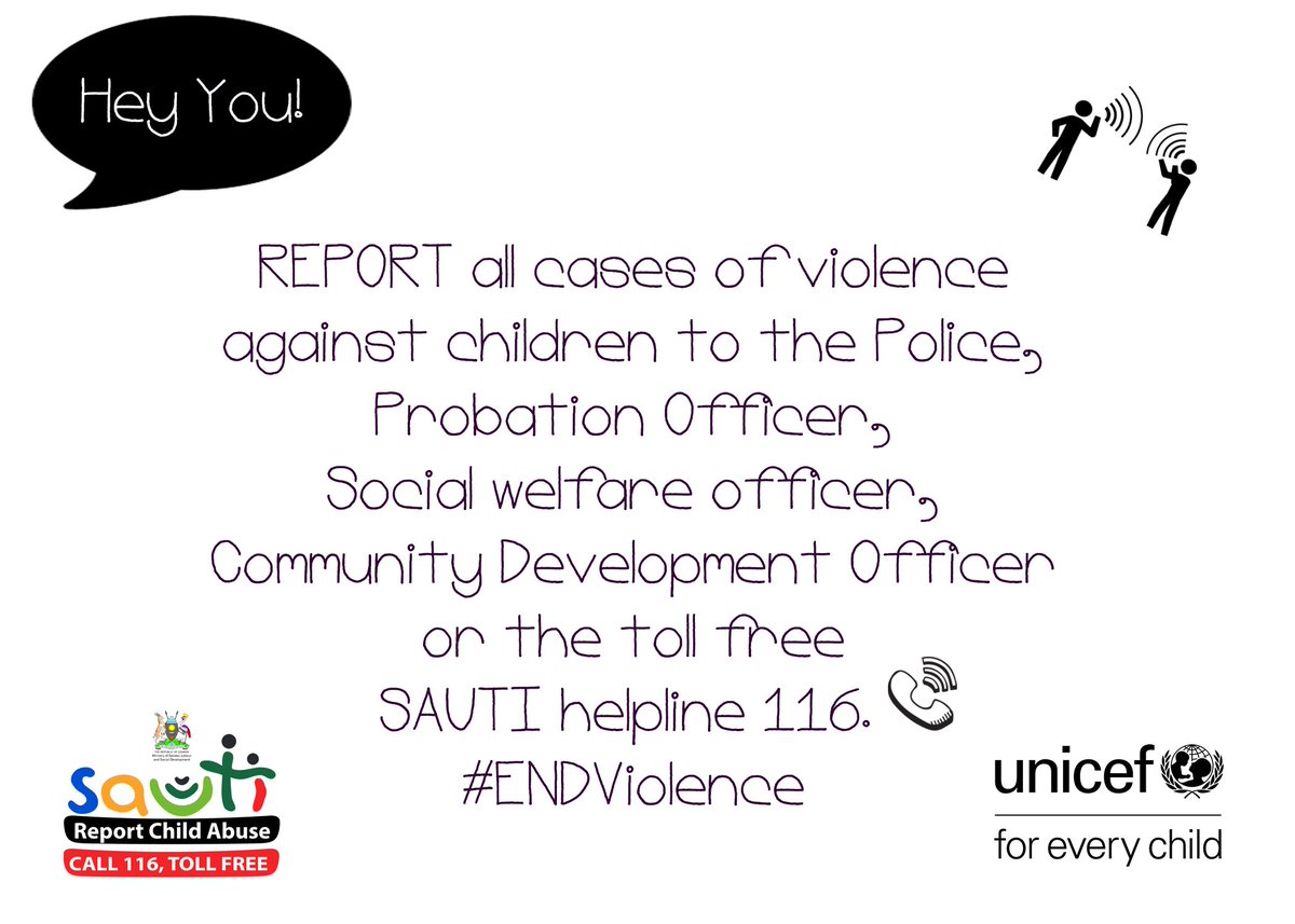 RupinyRadio's tweet photo. Remember ending violence against children is everybody’s responsibility! #ENDViolence #InvestInUGchildren https://t.co/azKdeWodXW
