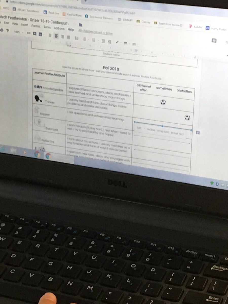 thegrisers's tweet photo. Willing to fail and learning at the same time! Instead of taking a picture and uploading it, we decided to work on our computer skills and fill out the continuum online! There was frustration to start but eventually we all found success! #techskills #willingtofail #spicewoodpyp https://t.co/olxPBS9CV7