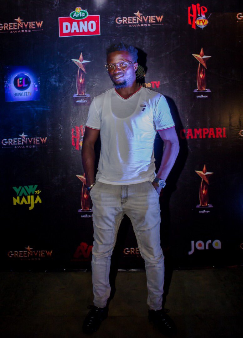 MrIbrahimSalawu's tweet photo. The starboys came out to play at @greenviewawards Nominees Party! Go green or go home! #GreenviewAwards https://t.co/h6P0eXnEIZ