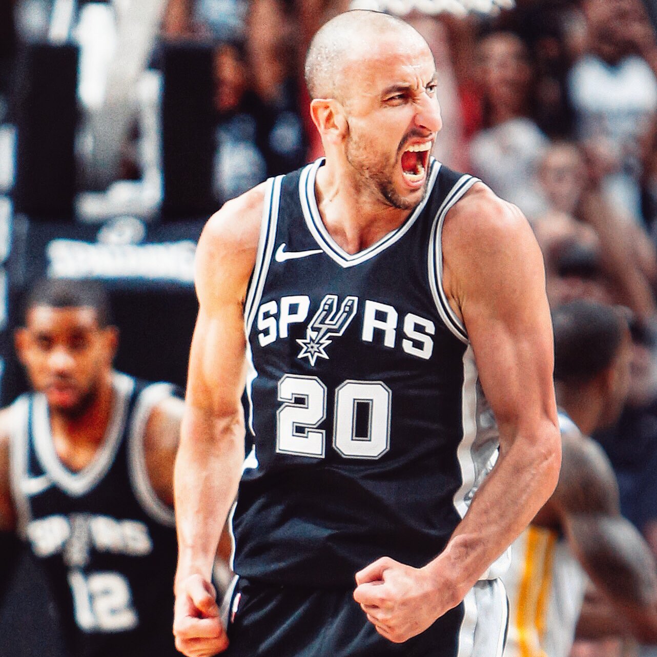 Spurs retire Manu Ginobili's No. 20