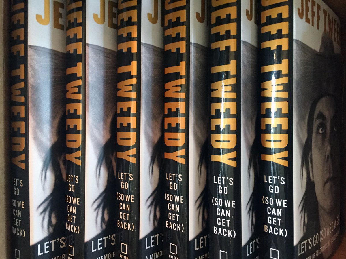 JeffTweedy's tweet image. "Tweedy tells a wonderfully unassuming story of a music-filled life.” - @PublishersWkly. Preorder "Let’s Go"now. Out 11/13: bit.ly/WARMJT1
