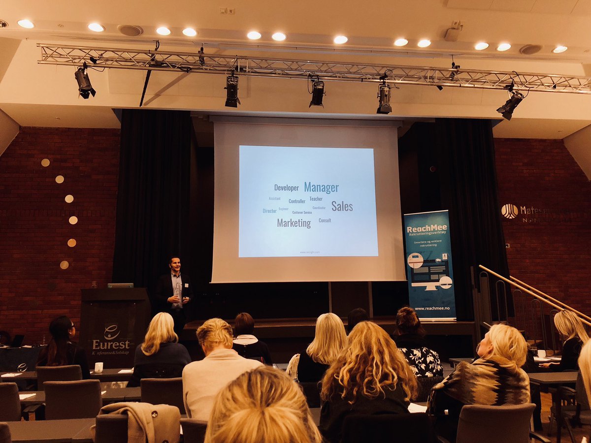 rikumalkki's tweet photo. Happy to see so many receptive recruiters in 🇳🇴, interesting to see which one moves first with #videointerviews, Sweden or Norway - game is on 😃! Thanks @jcborgen and @ReachMeeAB Norway team for #Reachmeedagen arrangements and company! #hrtech #Nordictech https://t.co/brBG3Euvqv