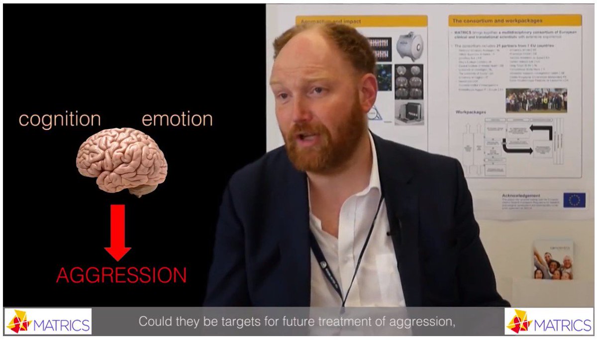 youtu.be/avC6E5h33zg
The MATRICS video is now online - Click on the link above to view it!
#MATRICS #MATRICSproject #Aggression #AggressionResearch #ConductDisorderChildren #FP7 #EuropeanResearchCommission #concentris #EUScience