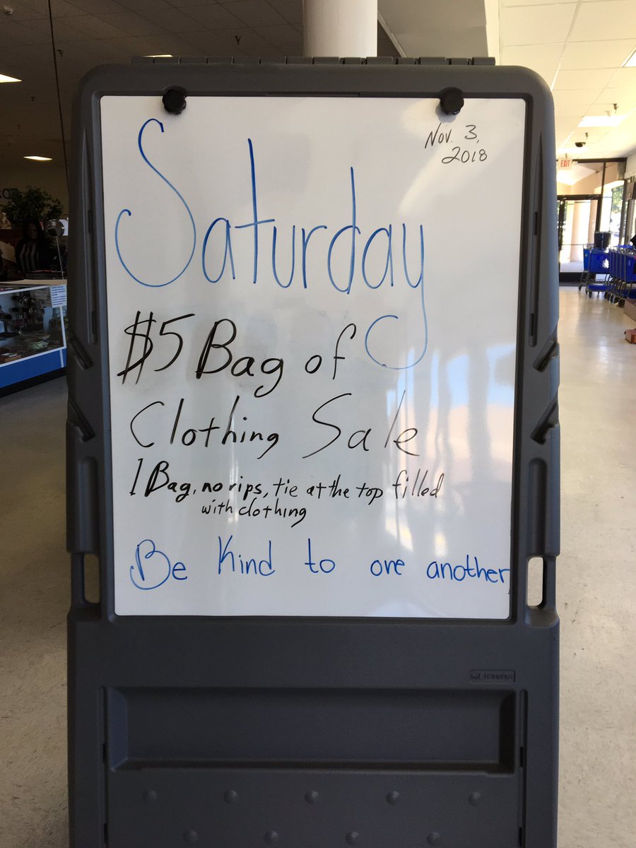 RRMissionStore's tweet image. This Saturday..the $5 #bagsale #bestdealsinthetriangle