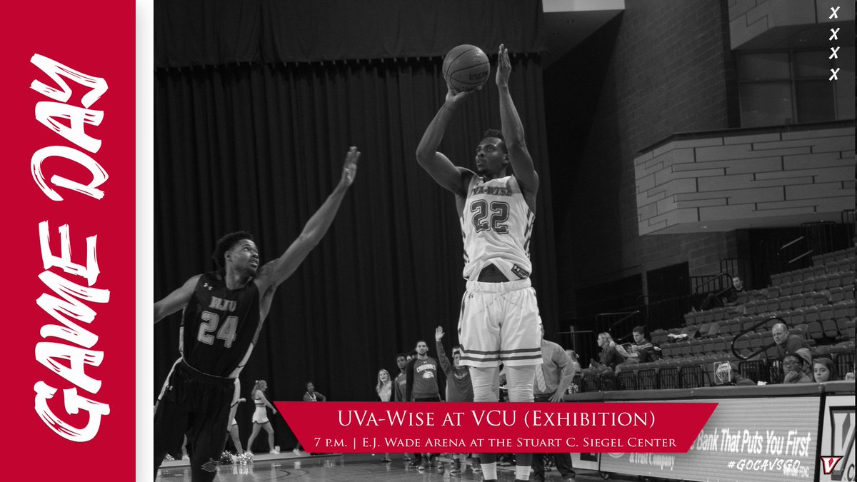 UVAWiseCavs's tweet photo. It's GAME DAY! @UVaWiseMBB takes the court for the first time this season in an exhibition game with Virginia Commonwealth University. Follow @UVaWiseScores for updates! #GoCavsGo 

VCU Radio: https://t.co/DW3TJtjCl1 https://t.co/KP2fqYchKo
