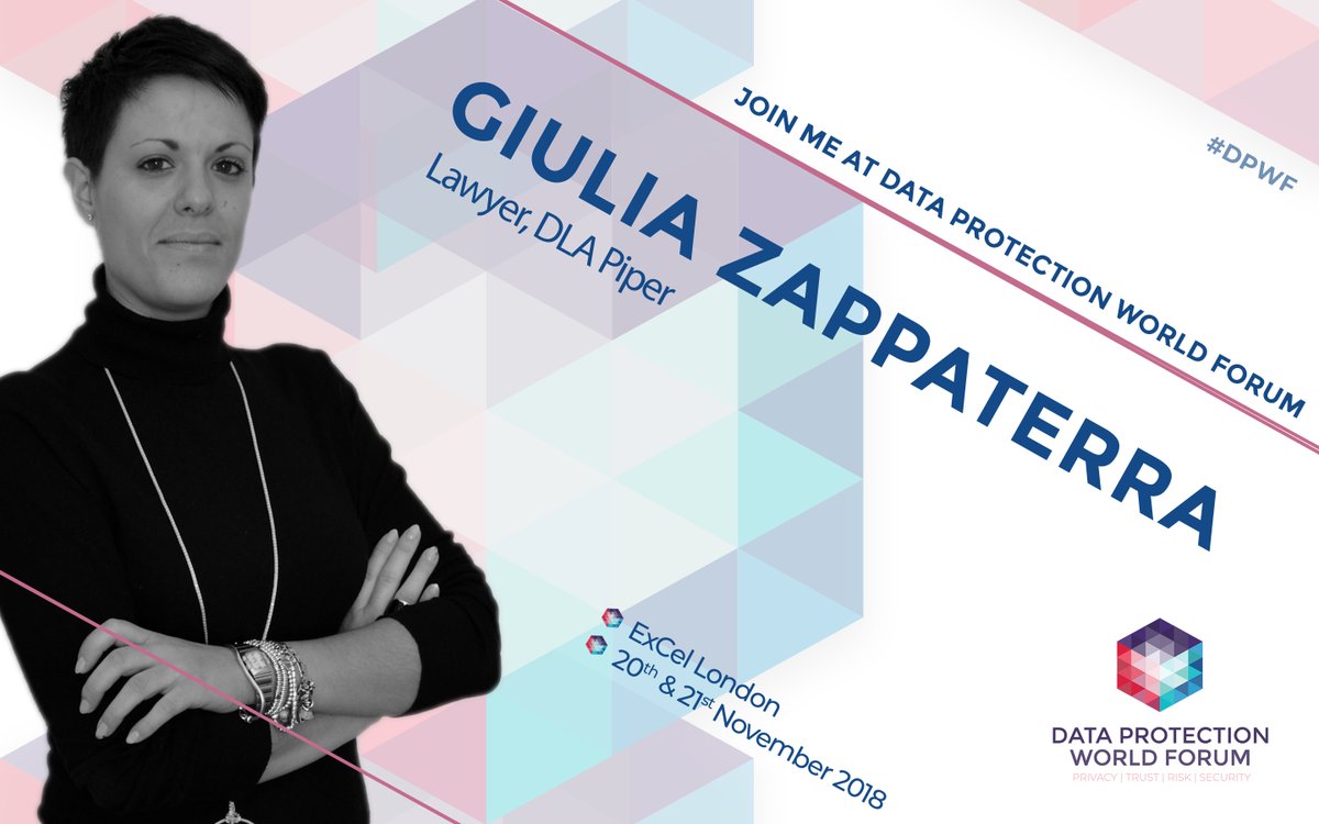 GiuZappaterra's tweet photo. Come join me at the at the Data Protection World Forum! I will be speaking about marketing and profiling! https://t.co/aGVMzpWDeo