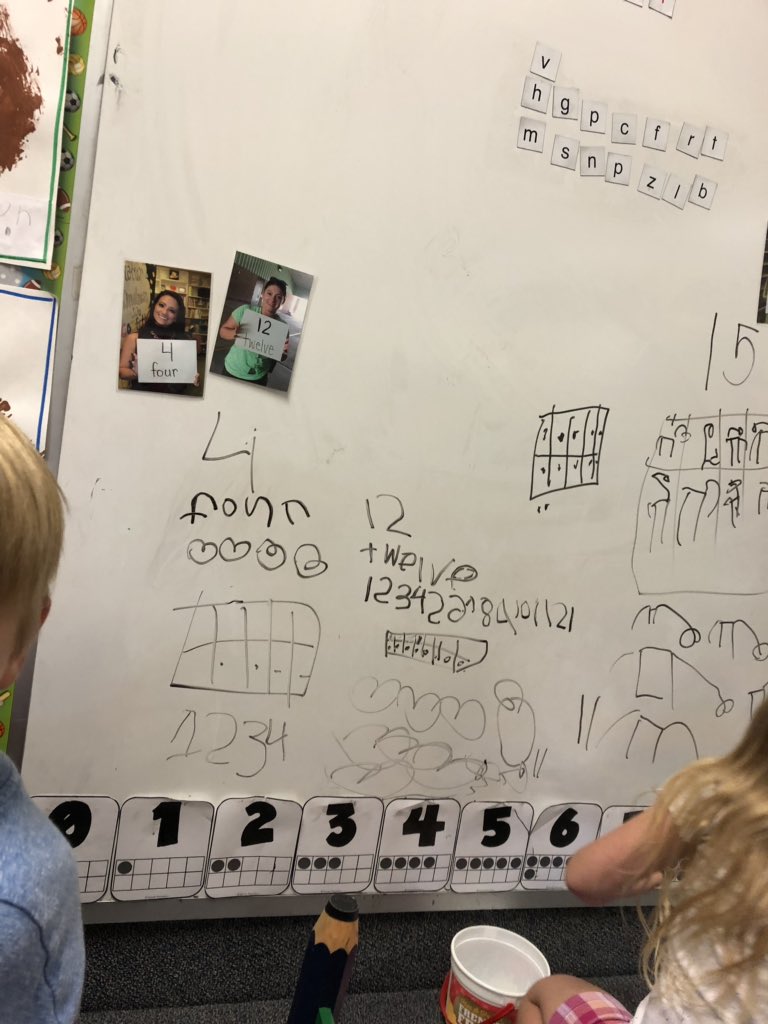 JenJT33's tweet photo. Ms. Kluge’s Kinders @GreenwayGators deeply engaged in math centers. Love how she brought meaning to learning by including pics of staff members. @Jens_Journey_ @KerleyKeystones @BraeganHughes @MCPS_TeachLearn @AmieMcCamley https://t.co/MW6iILagVS