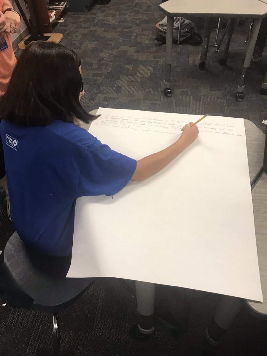 CoachLandau's tweet image. Student Voice is happening in class today with our own “Declaration of Independence”. Students had to collaborate and identify an issue they wanted to see changed. #StudentVoice #Avid #HMSBroncos @HeritageMSAVID @HeritageBroncos @GCISDHumanities @GCISD
