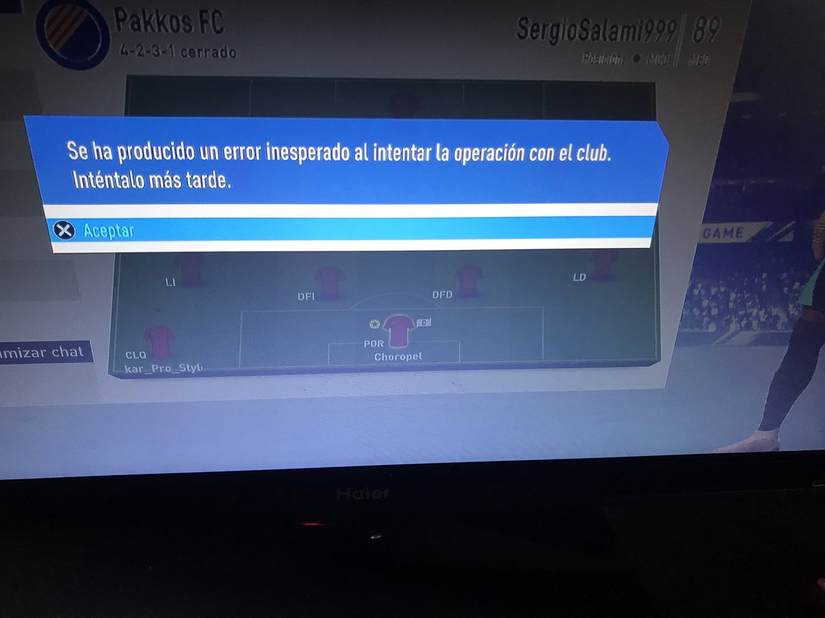 Me podéis explicar que os pasa con los servidores y con clubes pro? @EASPORTSEsp