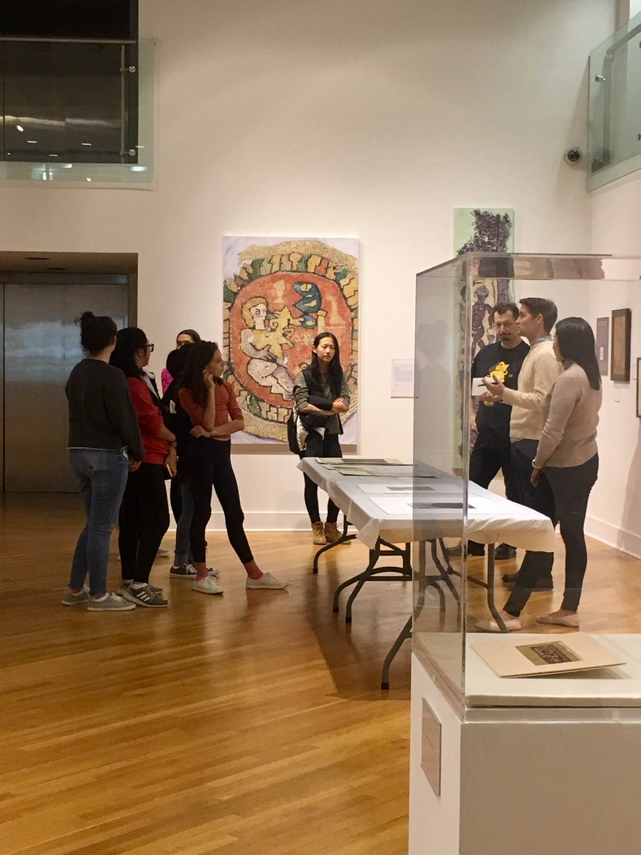 GodwinTernbach's tweet photo. It's a full house every day at GTM! Last week we welcomed high school students into our galleries and took a closer look at our photography collection. Prof. Move's Choreography class visited for inspiration and performed on site! #art #dance #gtmuseum #museum https://t.co/VodqPg7ymX
