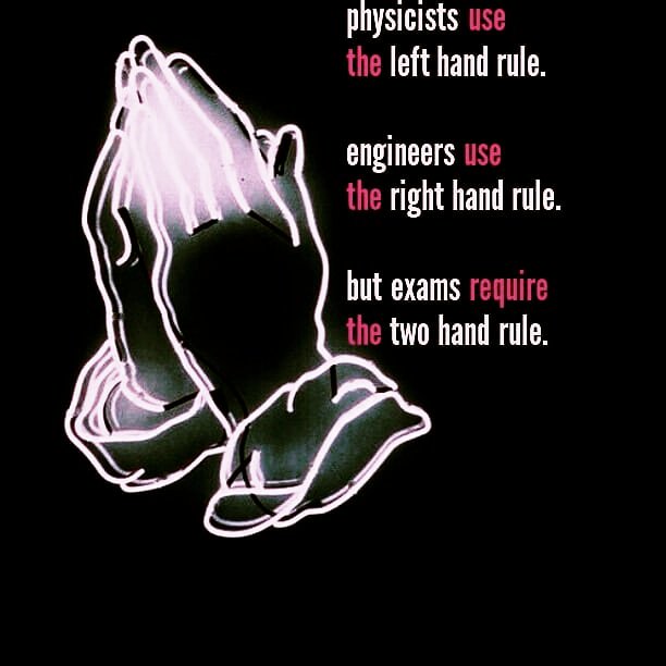AcademicDrizzy's tweet image. Which hand are you?

#ironring #physics #engineering #exams
