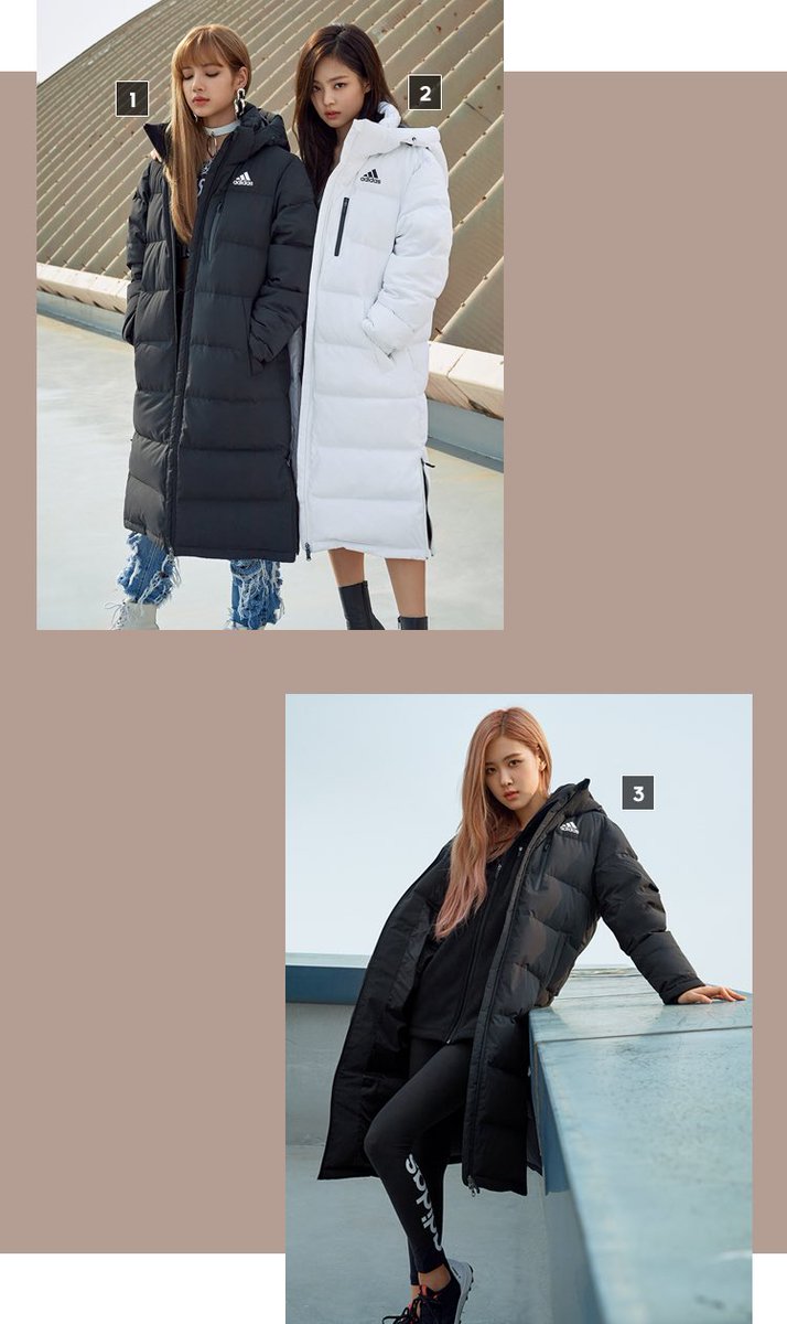 blackpink adidas winter jacket