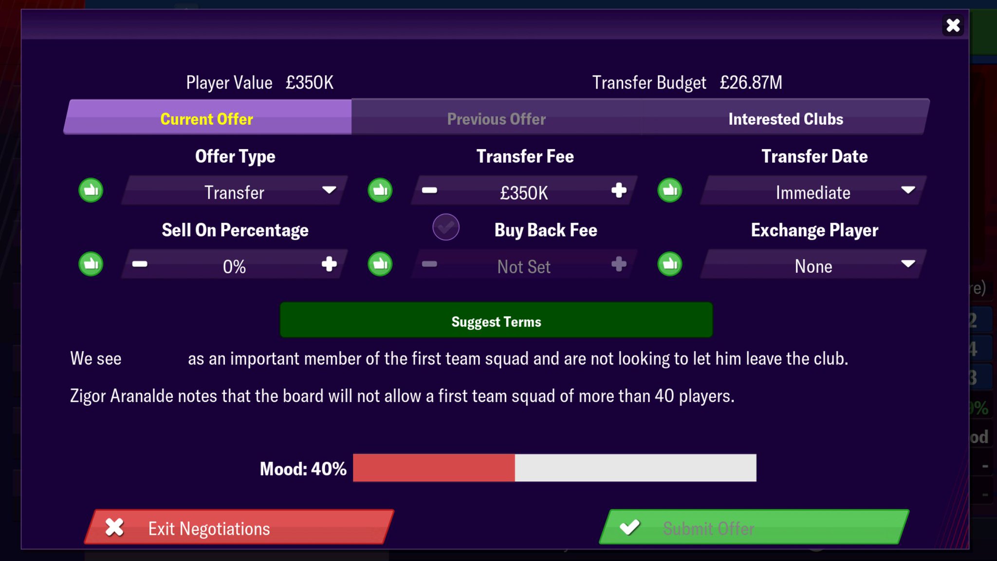 Football Manager 2019 mobile. Football Manager 2019. Player in see