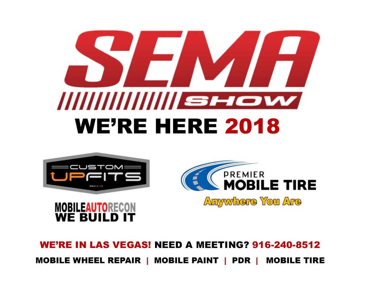 2018 SEMA #customupfits #mobileautorecon #webuildit #mobilewheelrepair #mobilepaint #mobiletire #sema