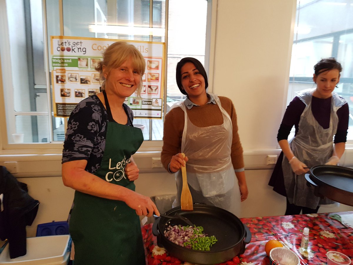 BDAGetCooking's tweet photo. Great to see the BDA paediatric group getting so involved in London today. You produced a fantastic #LetGetCooking  feast biryani, peach chutney and raita with fruity yoghurt pots for pud. https://t.co/fMP1xgJNyO
