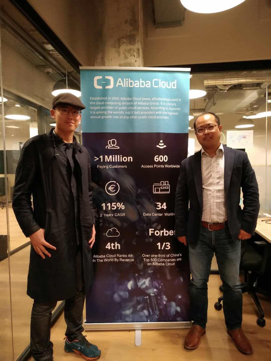 [Event] Last week, #Jingtum's European team has visited #Alibaba's office in Frankfurt Germany. #Alicloud will offer the support of cloud computing powers for Jingtum's development and research, and they will share the common interest of exploring the European market.