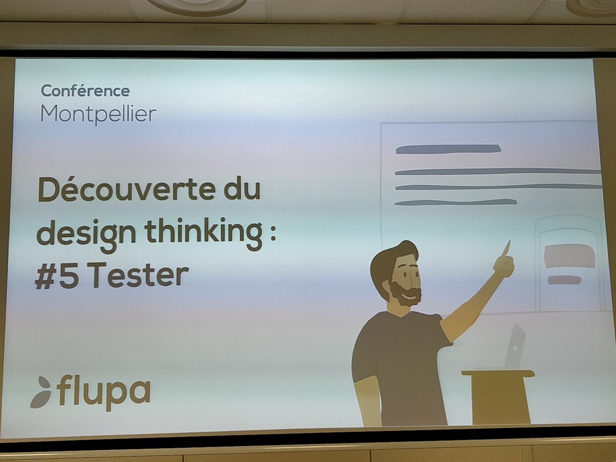ChloePellen's tweet photo. Ce soir meetup #UX on clôture la série #designthinking avec les tests @flupa avec @SuperGonome https://t.co/iApjRzOkYL