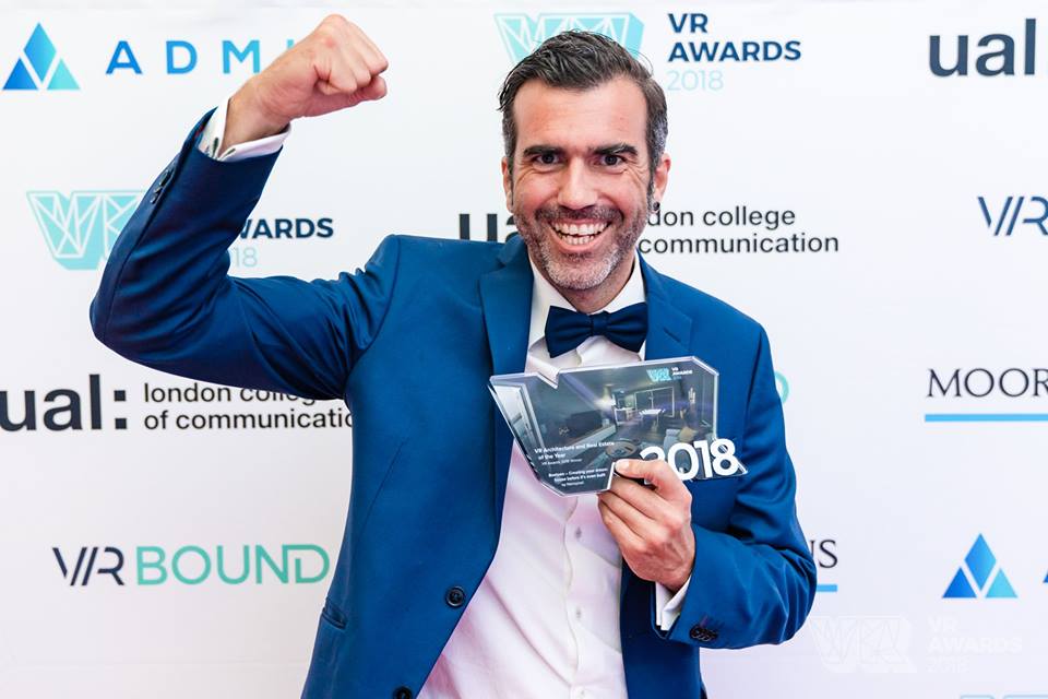 Demonstrating outstanding practical uses of VR in the architecture and/or real estate market, the winner for VR Architecture and Real Estate Award was Nanopixel's "Bostoen - Creating your dream house before it's even built". Congratulations, <a href="/nanopixel3d/">Nanopixel</a>! zurl.co/GQYs