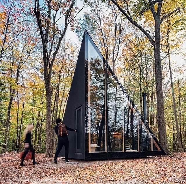 'A45' - a tiny #offgrid home designed by @big_builds @bjarkeingels @sorenrosestudio for @liveklein 
.
.

#cabinlife #tinyhouse #treehouse #glamplist #glamping #outdoorhospitality #glampingpods #glampingresources #glampinglife 
📷 @carbone @affordablehousingmag