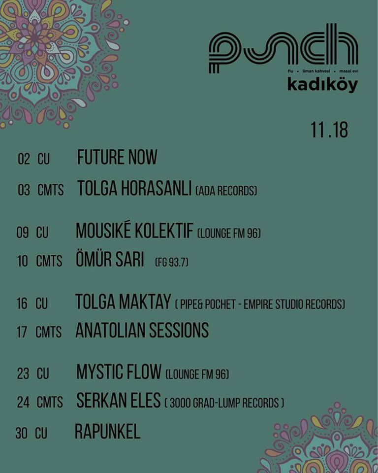 Save The Date,Don't Miss It !
Nov.16.2018 Tolga Maktay @PunchKadıkoy 
#Empire #Empirestudio #Empirestudiorecords #WeareEmpire #weempireteam #Houseempire #FridayFeeling #musicislife #musicfestival #musicismylife #songoftheday #song #ethnicmusic #electronic #deephouse