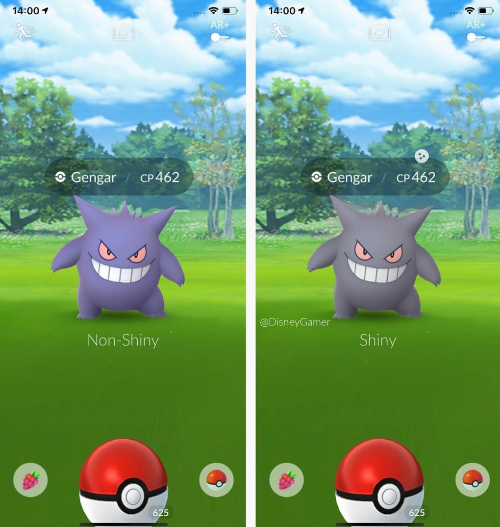 Tiny Shiny Gengar?! 😵😵😵 #pokemongo #shiny #shinypokemon