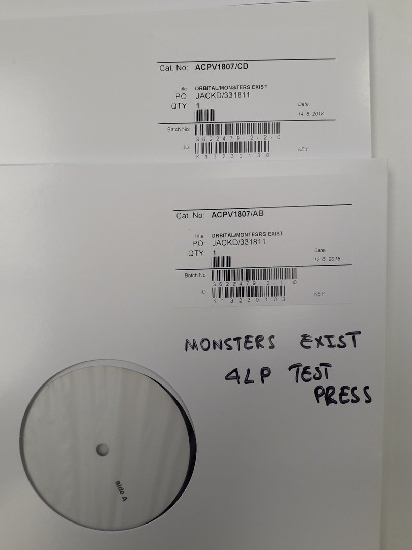 orbitalband's tweet image. 🔘 WE'RE GIVING AWAY AN ULTRA RARE TEST PRESSING OF THE 4LP VERSION OF OUR NEW ALBUM MONSTERS EXIST | IN ORDER TO GET YOUR HANDS ON IT ALL YOU NEED TO DO IS RETWEET THIS POST 🔘