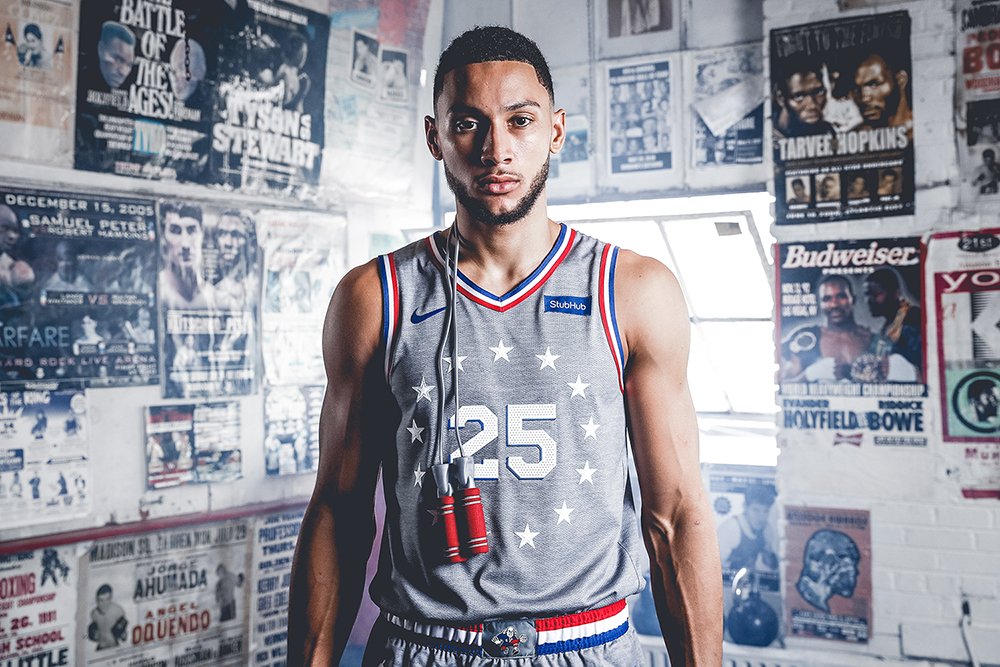 ben simmons grey jersey