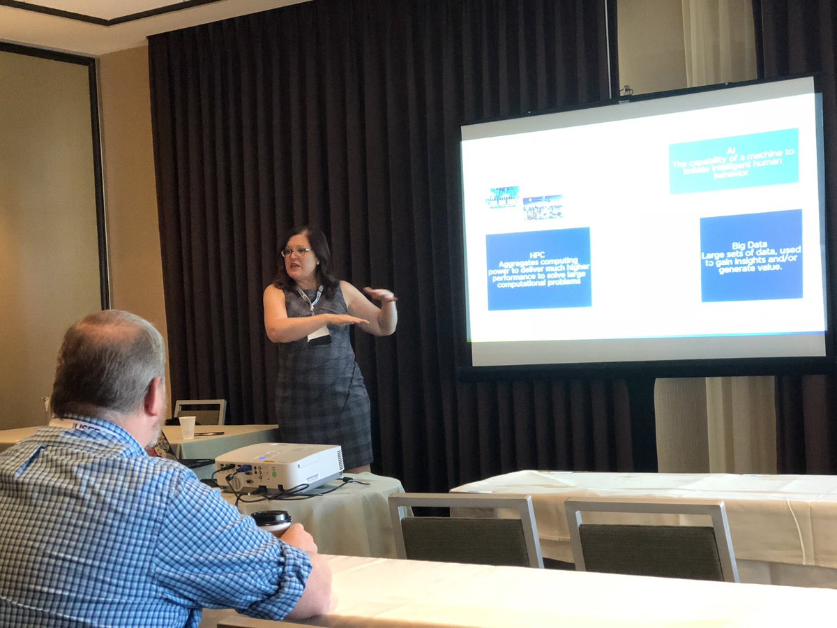 andriven's tweet image. @gminks walking through AI for the Infrastructure Professional at @ATLVMUG @MyVMUG Usercon today. @vmwarecloud

Use cases pretty much...well...everywhere. 

#ATLVMUG