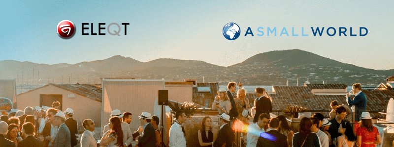 As an ELEQT member in partnership with ASMALLWORLD we are offering guaranteed pre-approval for membership to the exclusive ASMALLWORLD community. Join ASMALLWORLD today to start taking advantage of all it has to offer --> bit.ly/ELEQT-ASW