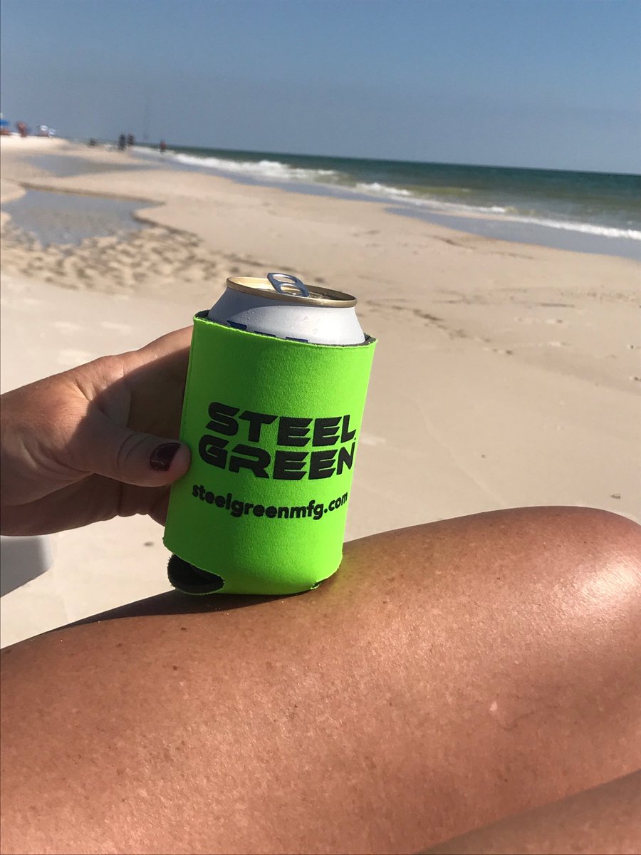 jojop63's tweet photo. The gulf coast wants expansion @SteelGreenMfg #anothercoldone #koozielife #lifeisgood #beachlife @jojop63 https://t.co/wAdhScTnUV