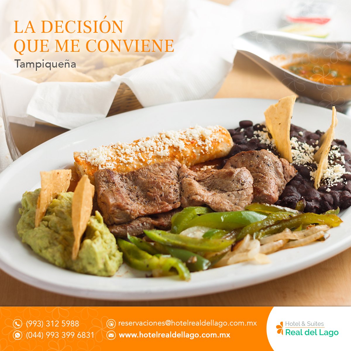RealdelLago's tweet photo. Sabores inolvidables en nuestro #RestauranteFloresta.
#Hotel #RealDelLago #Villahermosa https://t.co/gxdavl5rRN