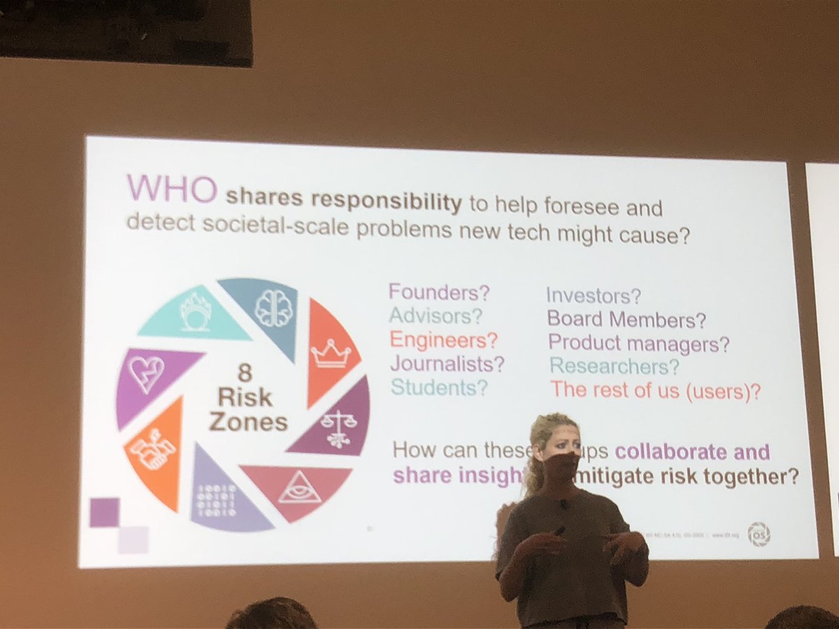 marcidale's tweet image. Who shares responsibility to help foresee and detect societal-scale problems new tech might cause? @avantgame @iftf @OmidyarNetwork #connectsmc #ethicalOS