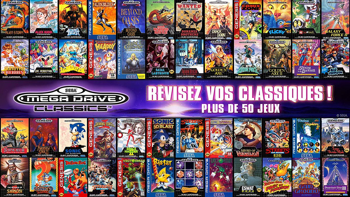 sega genesis classics nintendo switch game list