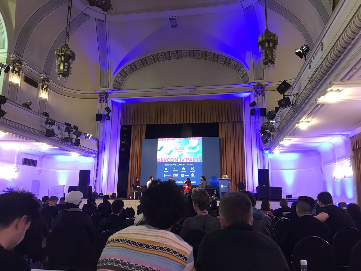 alexsicart's tweet photo. Open hearts & Open minds. Devcon IV Party. @SpankChain #Devcon2018 https://t.co/1fZtuXWecX