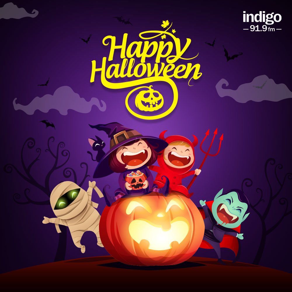 IndigoMusicCom's tweet photo. BOOOOOOOOO 🎃👻🎃👻!
Happy Halloweeeeen Tweeple! Bring out your finest make-up and the scariest clothes and revel in the day’s celebration! https://t.co/qHSQzZTtrr