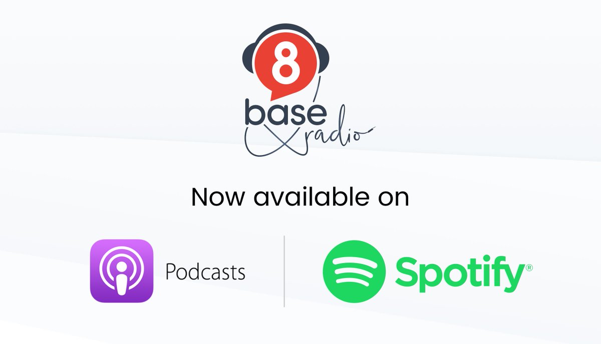 8base's tweet photo. #8baseRadio is now on #Spotify and #ApplePodcasts! Subscribe below on your favorite platform to never miss a beat π
Spotify:
https://t.co/sHKIUyxMAu
Apple Podcasts:
https://t.co/tZwdAfk3Cs https://t.co/Z7UVyCGdYR