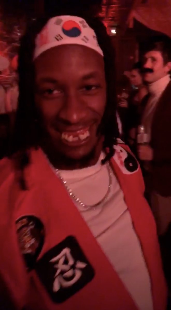 camdasilva's tweet image. Some Rams Halloween fun from what I presume was Todd Gurley’s party last night (via Jared Goff’s IG)