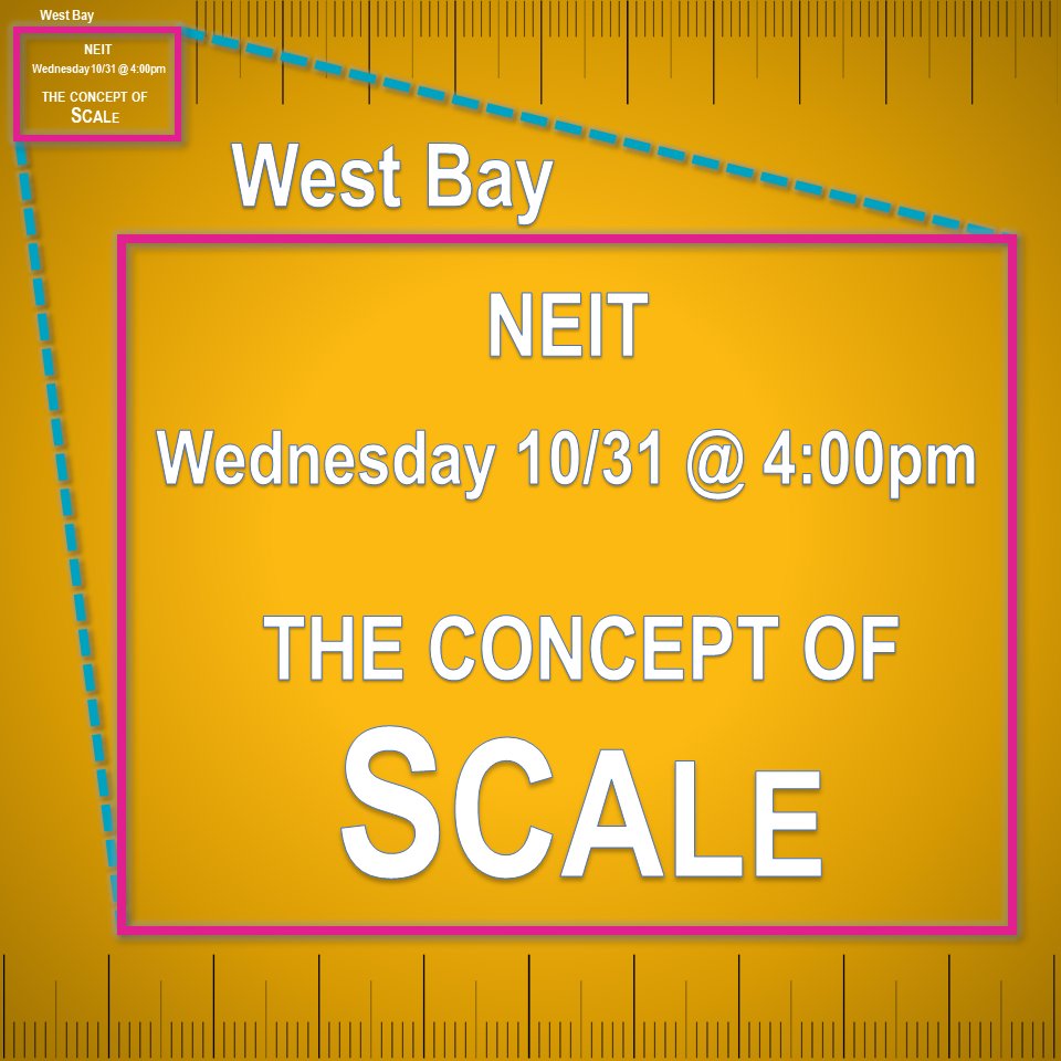 AcementorWBRI's tweet image. West Bay meets tomorrow at 4:00 pm! We're learning about SCALE! 
#ACEmentorprogram #ACEmentor #ACEprogram #ACE #architecture #engineering #construction #infrastructure #education #STEM #scale #measure #rhodeisland #NEIT