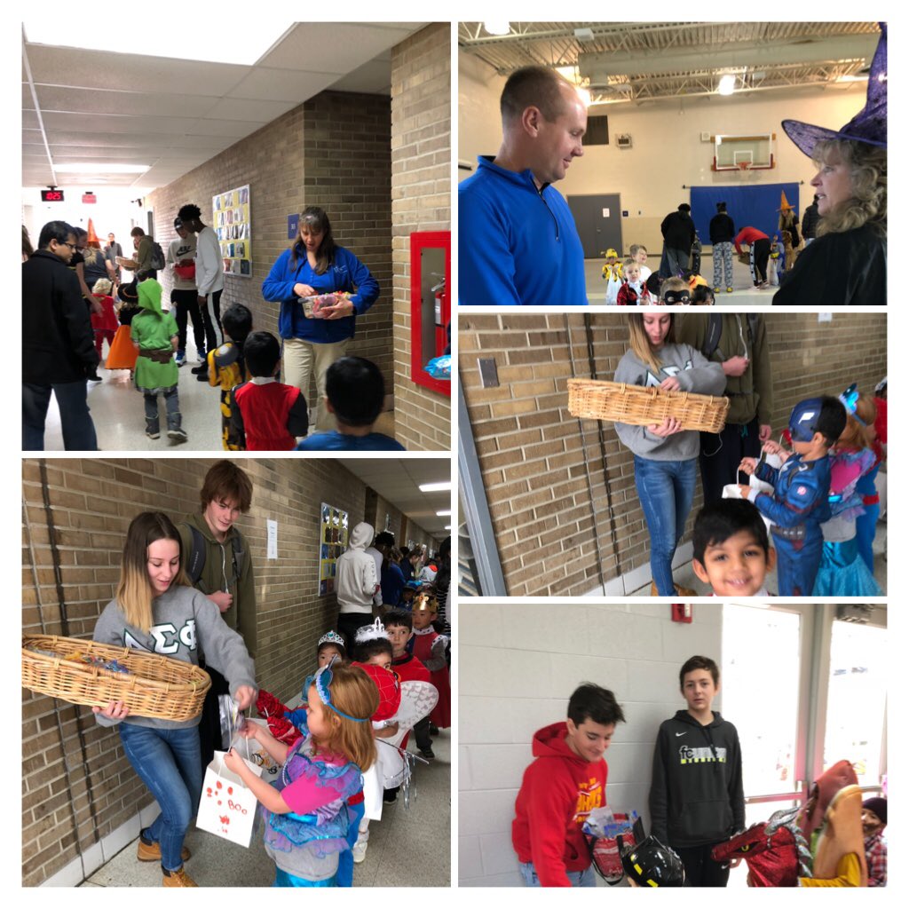 Trick or Treating with childcare!