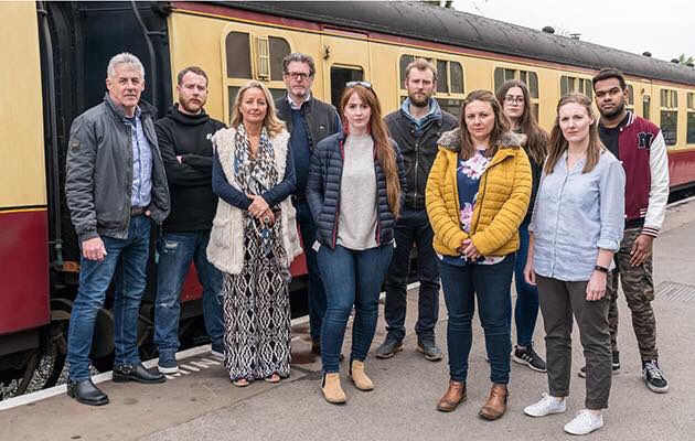 This beautiful gang of ten are about to blow your minds. The Heist starts on Friday November 9th on @SkyOne LET’S REPRAZENT FOR ALL OF THIRSK! @TheHeistTV #TheHeist #LoveThirsk