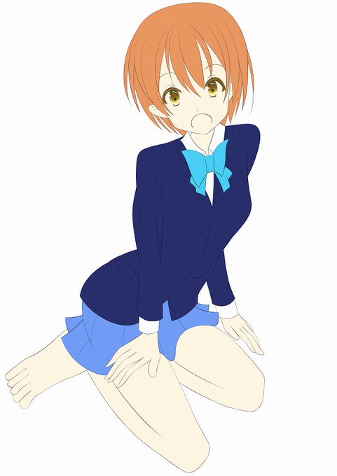 久しぶりに凛ちゃん描いてる 