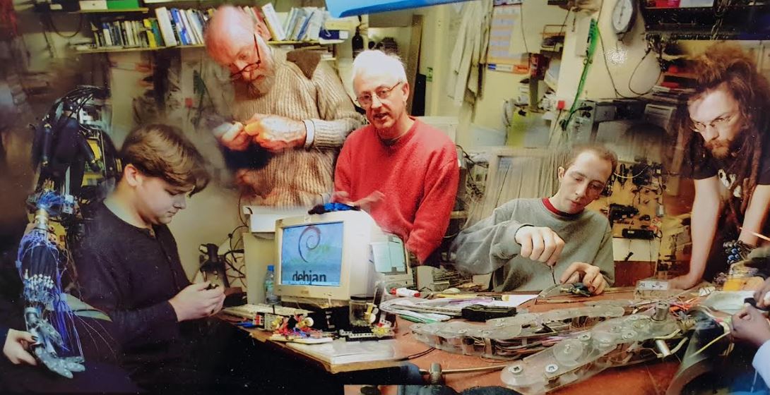 shadowrobot's tweet image. &quot;When I first started, we were just moving on from the BBC Micro, and the internet connection was yet to come. Now as a country, we are firmly at the apex of robotics activity&quot; - Our MD, Rich Walker reflects on how fast #tech has evolved #LondonRobotFactory