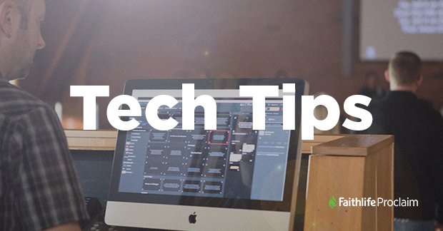 Tech Tuesday: Using Paperless Hymnals in Proclaim: ow.ly/QeK030mlIma