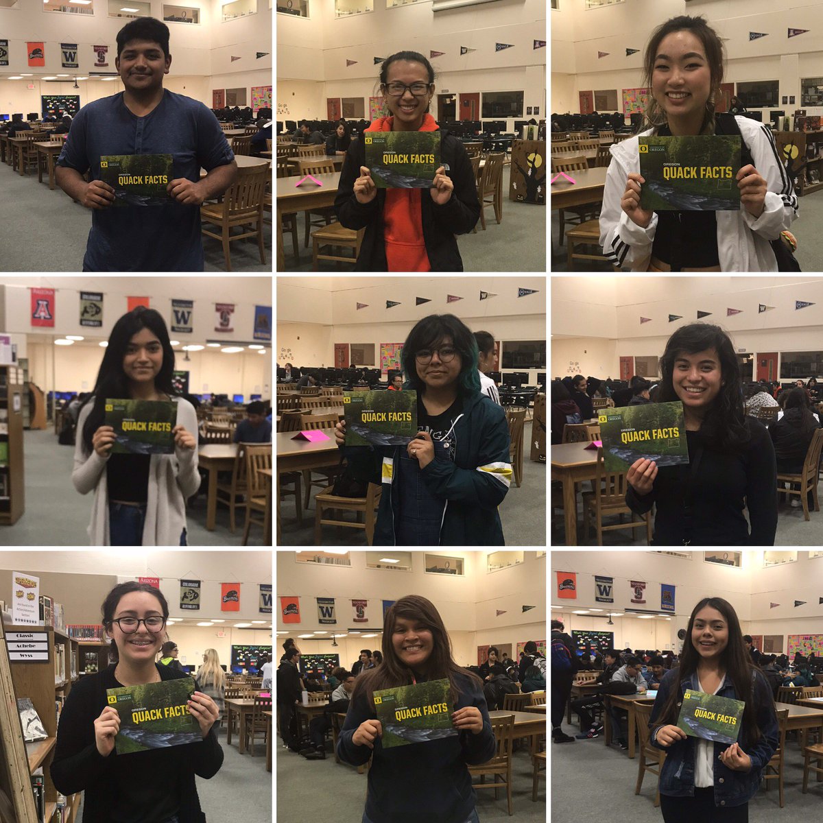 McKayAVID's tweet photo. More smiling faces from our on-site admission day with @uoregon on Monday.  We are proud of you, Royal Scots! @scotsmandaily @SalemKeizerAVID #bettermakeroom @ORGoesToCollege https://t.co/vq1oVr7ztE