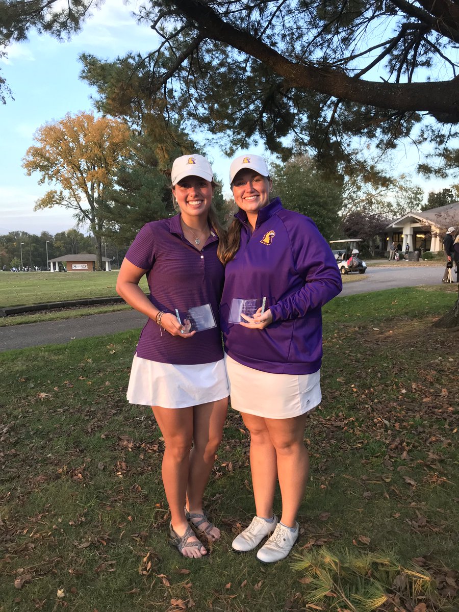 Team Runner-Up finish in the final tourney of the fall season! Lowest round in school history today (288). 
Also, shoutout to <a href="/shelbybrianne15/">Shelby Hughes</a> (2nd) and @katemash721 (3rd) on their all-tournament honors.